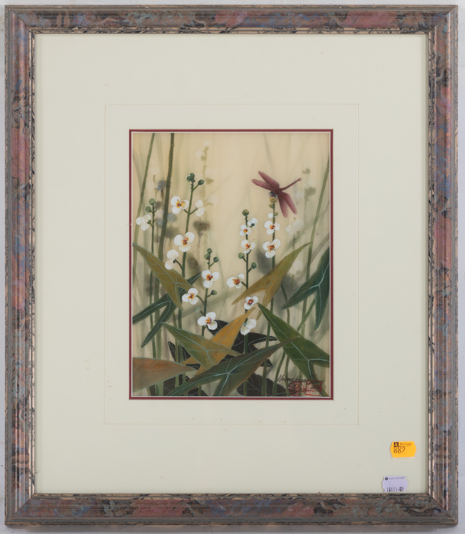 HAING HUA CHANG. DRAGONFLY, BATIK