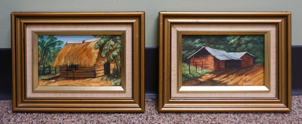 HAITIAN 20TH CENTURY SCHOOL, CABINS