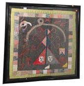 HAITIAN BEADED VOODOO, DRAPEAU