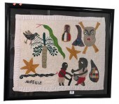 HAITIAN BEADED VOODOO, DRAPEAU