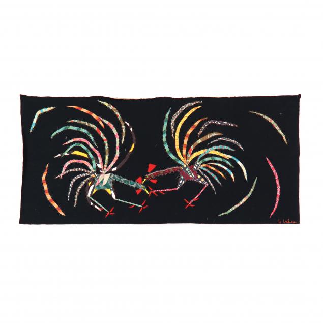 HAITIAN FOLK ART HAND TIED