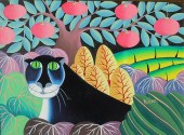 HAITIAN PANTHER SIGNED PHILEMO
