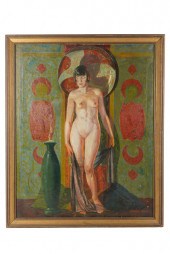 HAL HAROLD ADES (B. 1888): NUD