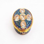 HALCYON DAYS ENAMEL TRINKET BO