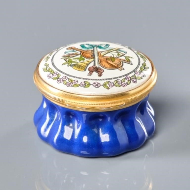 HALCYON DAYS ENAMELED MINIATURE