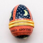 HALCYON DAYS ENAMELS EGG SHAPE