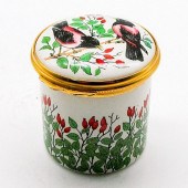 HALCYON DAYS ENAMELS LARGE TRI