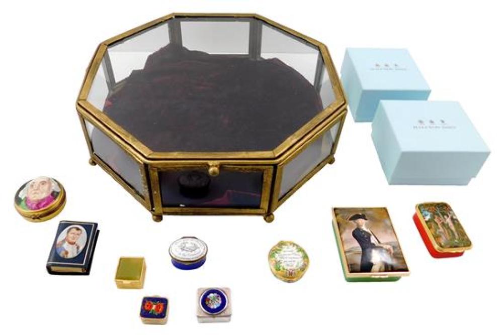 HALCYON DAYS ENAMELS, LIMOGES, ETC.