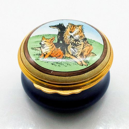HALCYON DAYS ENAMELS TRINKET BOX