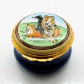 HALCYON DAYS ENAMELS TRINKET B