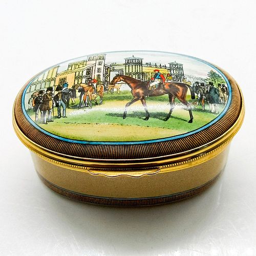 HALCYON DAYS ENAMELS TRINKET BOX