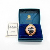 HALCYON DAYS TRINKET BOX, BLAC