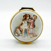 HALCYON DAYS TRINKET BOX, GIRL