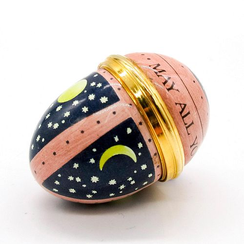 HALCYON DAYS TRINKET BOX, MAY ALL
