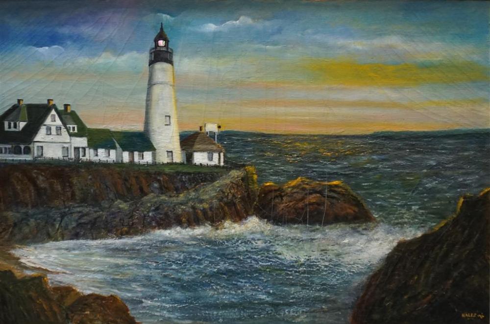 HALES, LIGHTHOUSE ON THE COAST OF