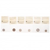 HALF DOZEN BETTER US TYPE COIN