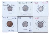 HALF DOZEN US TYPE COINS 1911-