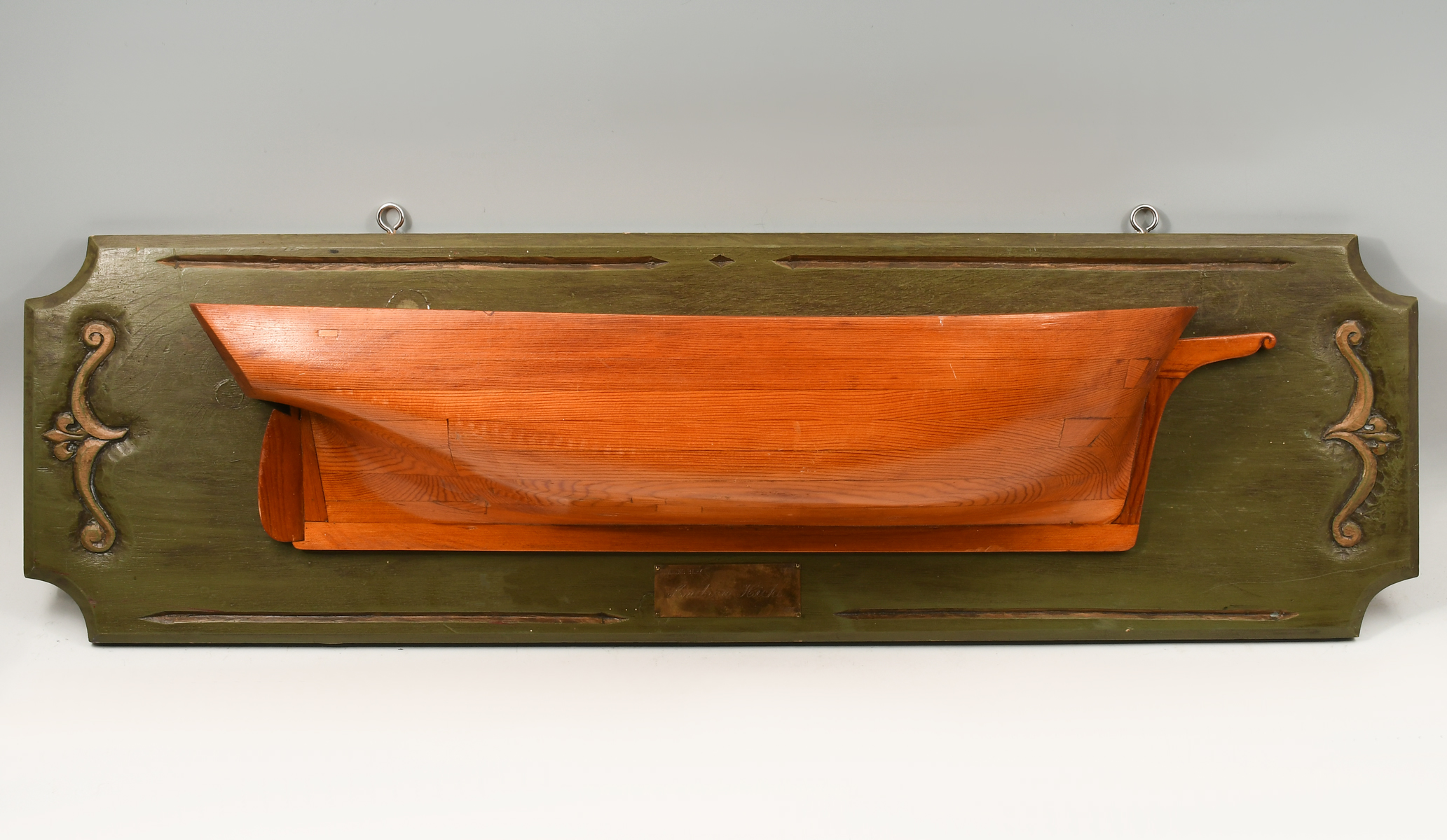 HALF-HULL ANDREW HICKS WHALING