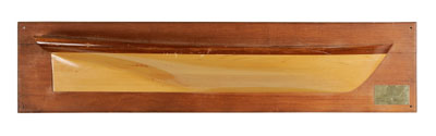 Half-Hull Model of the Alligator