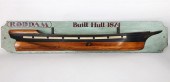 HALF HULL MODEL "RODDAM" ON RO