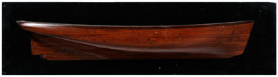 Half-hull ship model of whaling