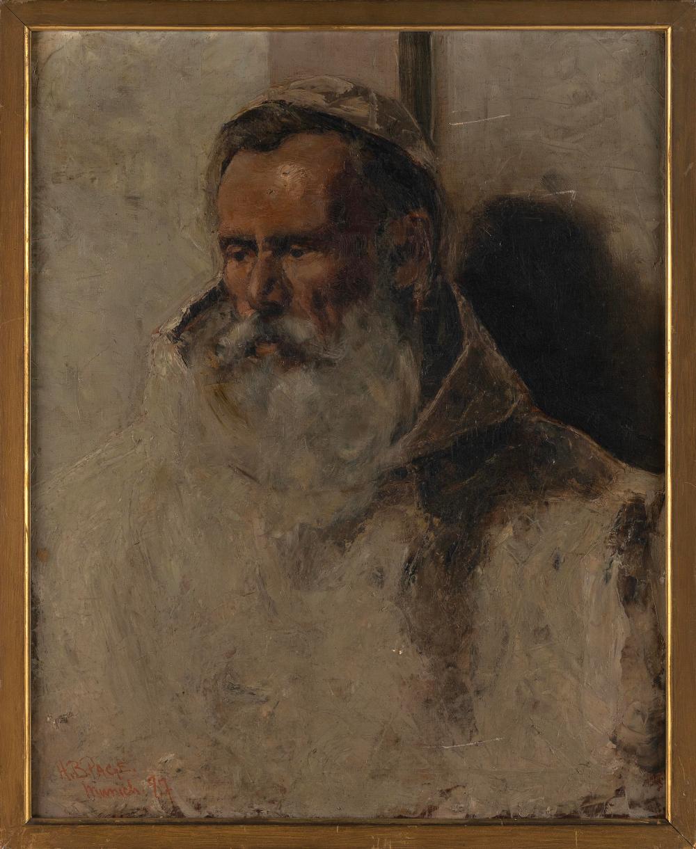 HALF-LENGTH PORTRAIT OF A BEARDED