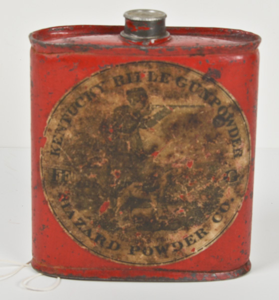 Half-Pound Hazard Powder Can 3.75''