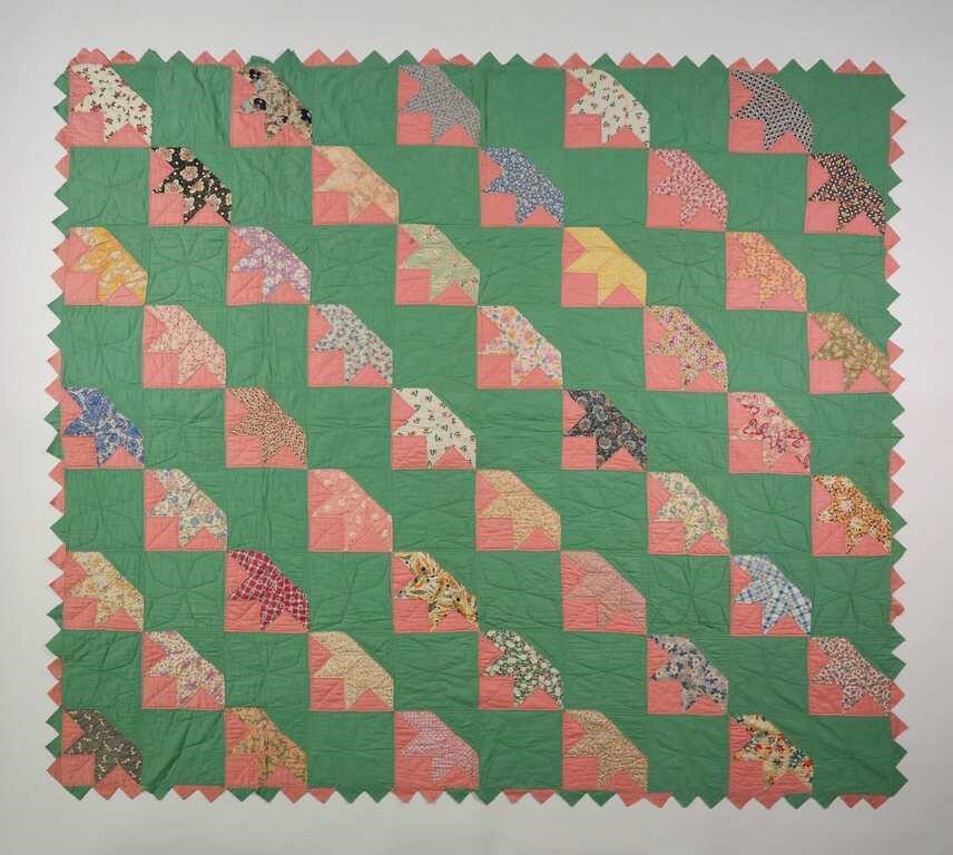 HALF STAR PATTERN QUILTHalf star
