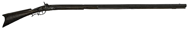 Half-Stock Percussion Rifle by