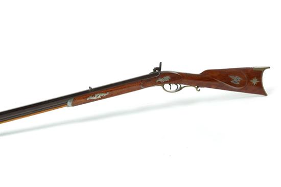 HALF-STOCK PERCUSSION RIFLE. 