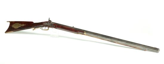 HALF-STOCK PERCUSSION RIFLE. 