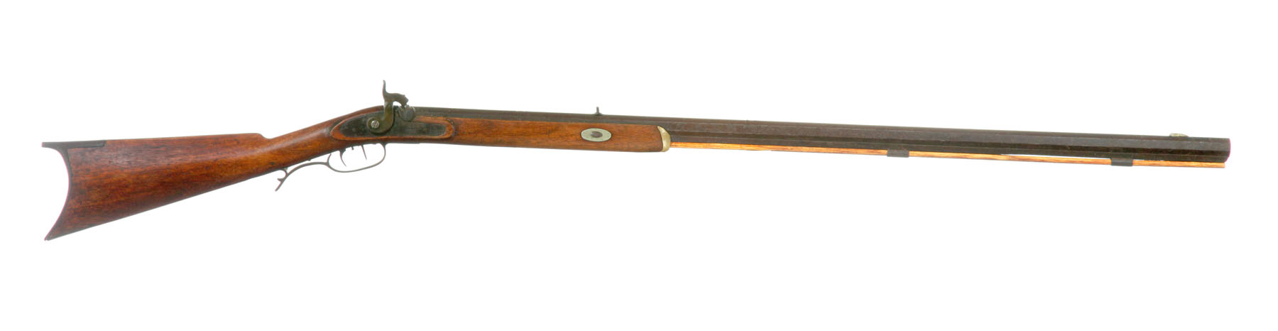 HALF-STOCK PERCUSSION RIFLE. 