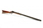 HALF-STOCK RIFLE.  Marked for