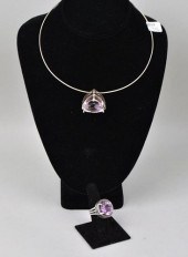 HALINA FUCHS 14K WHITE GOLD NE