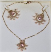 HALINA FUCHS GOLD FILLED NECKL