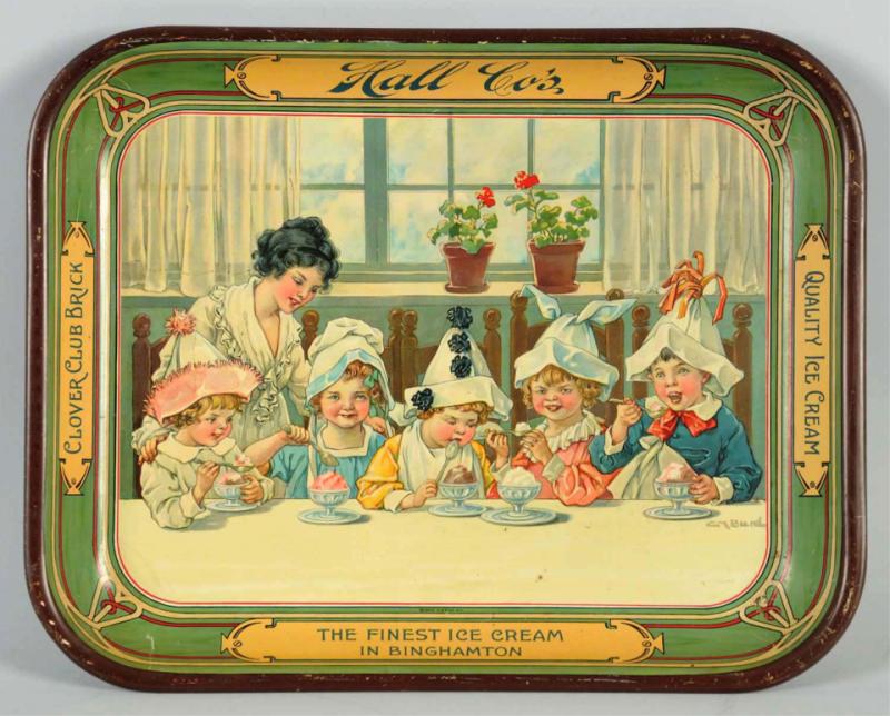 Hall Company's Ice Cream Tray. 