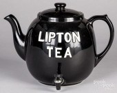 HALL POTTERY LIPTON TEA DISPEN