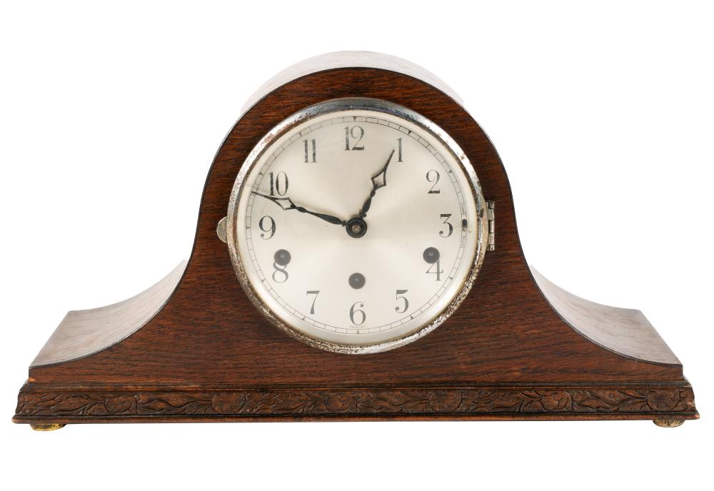 HALLER OAK MANTLE CLOCKchime /