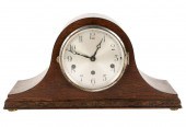 HALLER OAK MANTLE CLOCKchime /