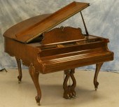 Hallet, Davis, & Co walnut bab