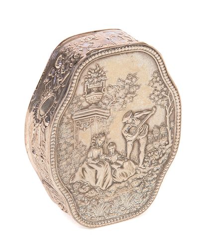 HALLMARKED .800 SILVER SNUFF