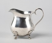 HALLMARKED SILVER CREAMERA hal