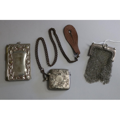 Hallmarked sterling silver match