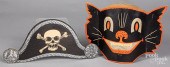 HALLOWEEN CARDBOARD CAT CANDLE