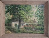 HALSEY KENT OIL ON ARTIST BOAR
