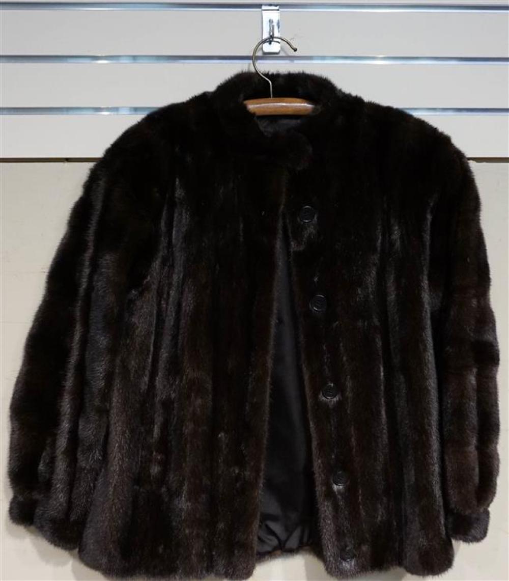 HALSTON DARK BROWN RANCH MINK