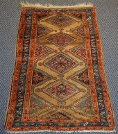 HAMADAN CAMEL'S-HAIR RUG, 6 FT