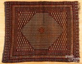 HAMADAN CARPET, EARLY 20TH C.H