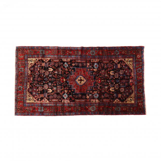 HAMADAN CARPET Wool and cotton,