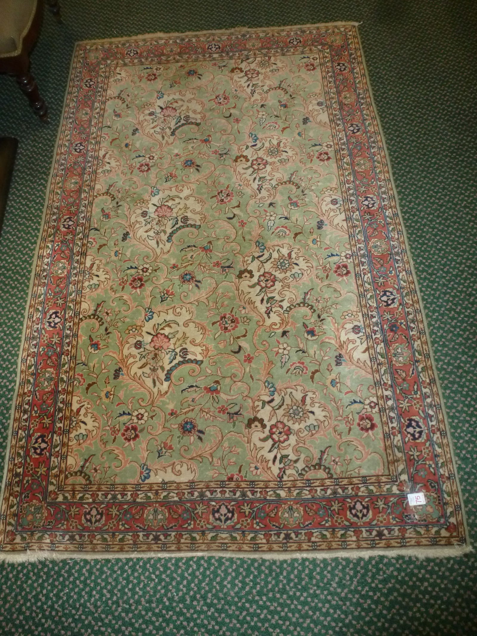 HAMADAN HAND KNOTTED WOOL PERSIAN